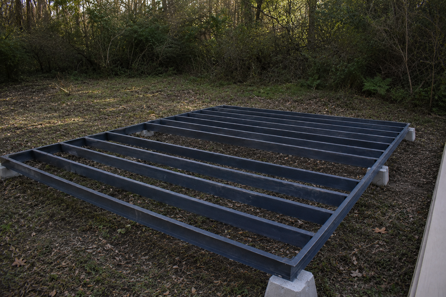 VORO deck frame installation